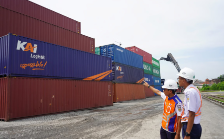 Tingkatkan Daya Saing Angkutan KA Kontainer, KAI Logistik siapkan Skema Block Space