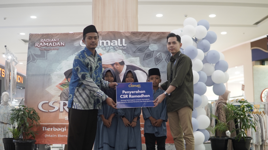 Berbagi Berkah Ramadan 2026, Citimall Garut Gelar Kegiatan Sosial untuk Anak Yatim