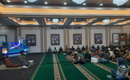 Pengajian Rutin di Jackone Hall, Pekerja BRI Region 6 Perdalam Pemahaman Ibadah