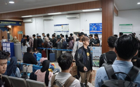 KAI Bandara Catat Peningkatan Penumpang pada Angkutan Lebaran 2026