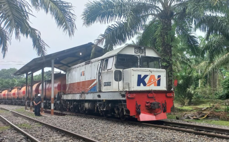 KAI Logistik Perluas Portofolio Layanan Bisnis melalui Angkutan CPO di Sumatera Utara