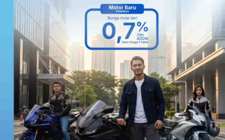 Tampil Beda dengan Motor Baru Premium, BRI Finance Hadirkan Pembiayaan Mulai 0,7%